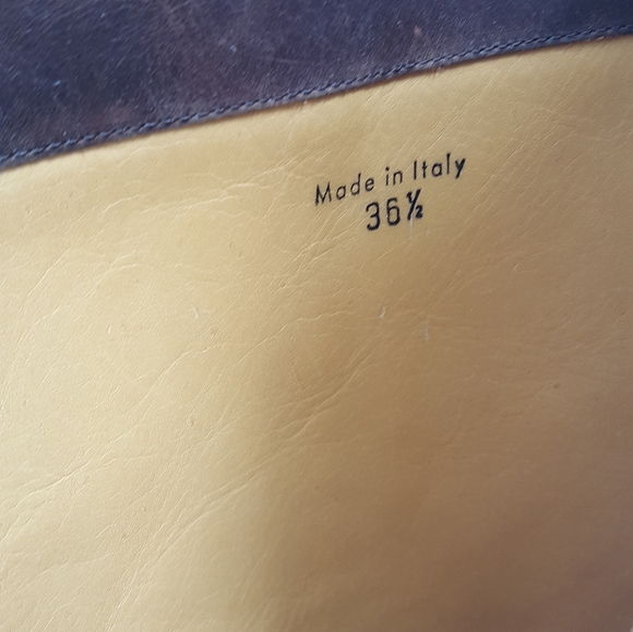 Saks Fifth Avenue brown leather riding boots 36.5 - Picture 12 of 12